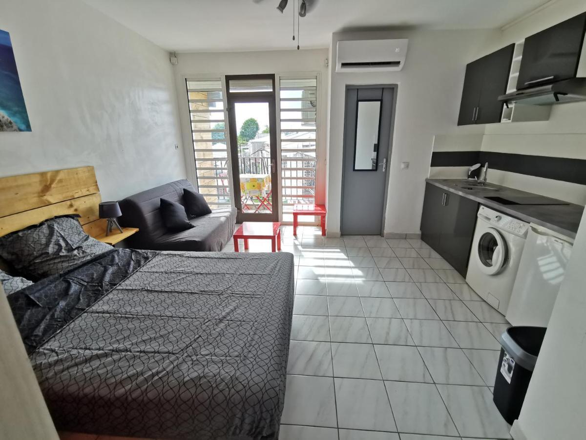 Appartement vue mer et montagne à 50m de la plage Le Gosier (Grande-Terre) Exterior foto